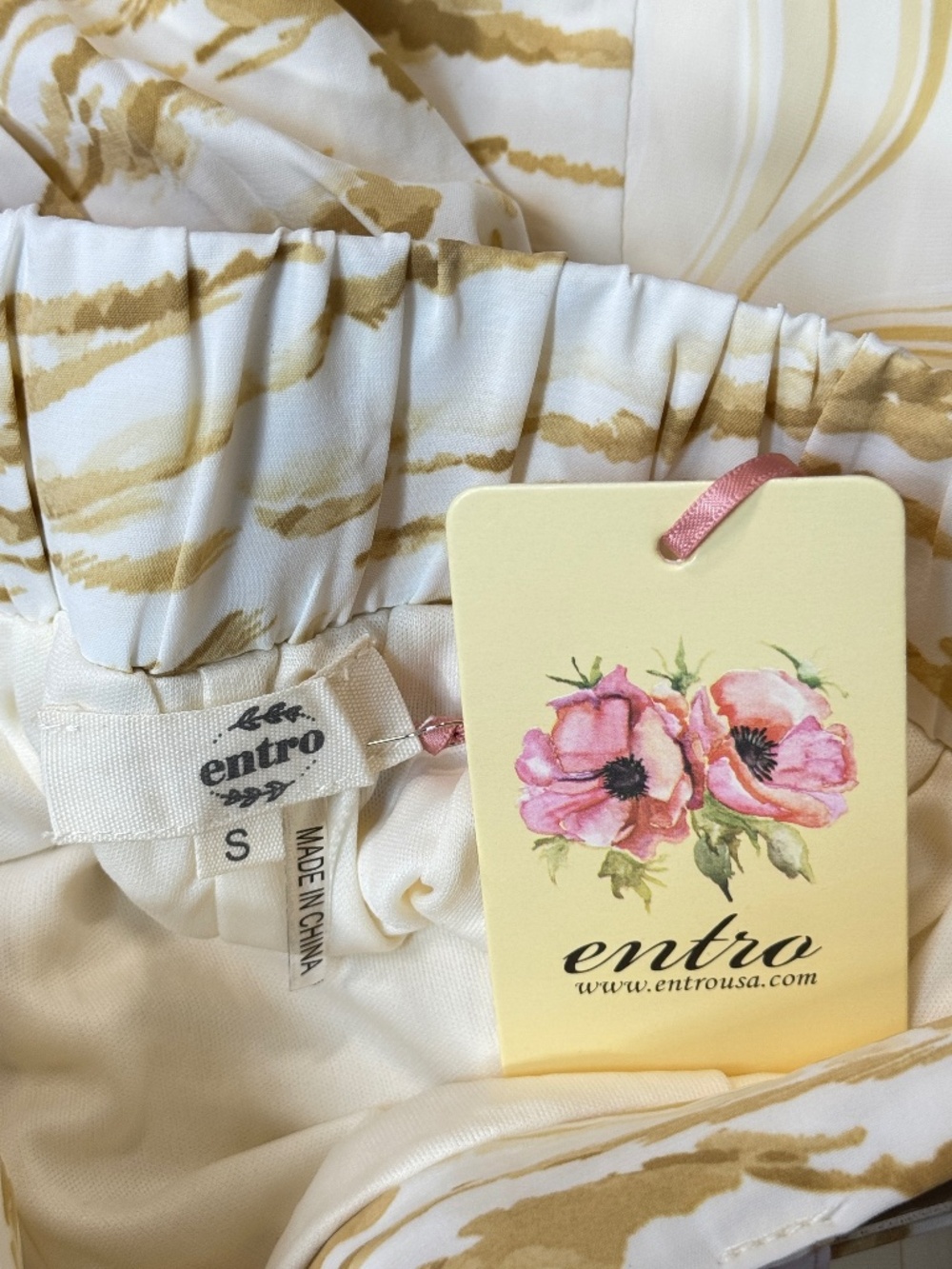 MUSTARD ANIMAL PRINT AND ABSTRACT COORD TWO PIECE SET SIZE SMALL - NWT - Picture 15 of 17